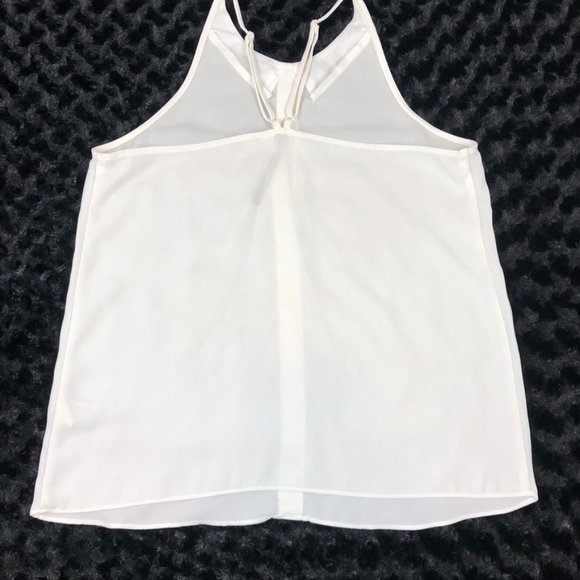 LC Lauren Conrad Tops - LC Lauren Conrad White Flowing Tank Size Medium